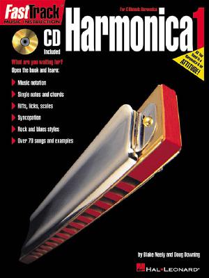 Fasttrack Harmonica Method - Book 1 Book/Online Audio [With CD]