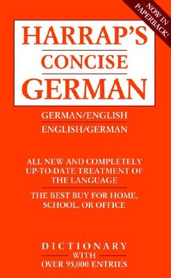 Harrap's Concise English-German Dictionary Worterbuch Deutsch-Englisch