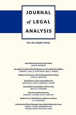 Journal of Legal Analysis, Volume 1: Number 1 (2009): Winter