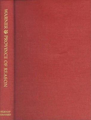 Province of Reason (Belknap Press)
