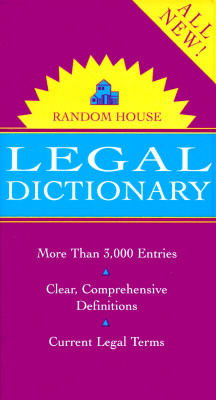Random House Webster's Pocket Legal Dictionary