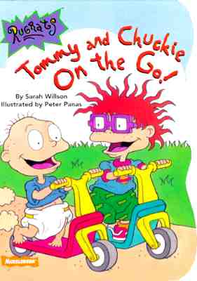 Tommy and Chuckie on the Go! (Rugrats Super Shaped Board Book)