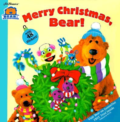 Merry Christmas Bear [With Stickers]
