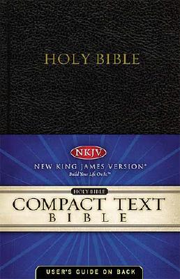 Image for Compact Text Bible: New King James Version Black Bonded Leather