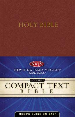 Nelson Compact Text Bible: New King James Version, Burgundy, Bonded Leather