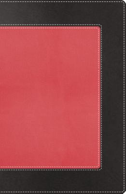 Image for "The Womans Study Bible (NKJV, 1923CH - Charcoal ShimmerSunset Pink Leathersoft)"