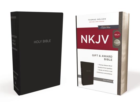 Image for NKJV, Gift and Award Bible, Leather-Look, Black, Red Letter Edition