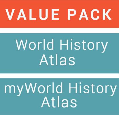 Image for Jacaranda World History Atlas + Jacaranda MyWorld History Atlas (Registration Card) Value Pack
