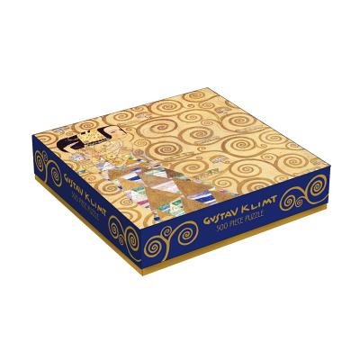 Galison Gustav Klimt Expectation Puzzle, 500 Pieces, 20 x 20 Stunning Puzzle Features One of Klimts Most Famous Pieces Challenging, Perfect Family Activity