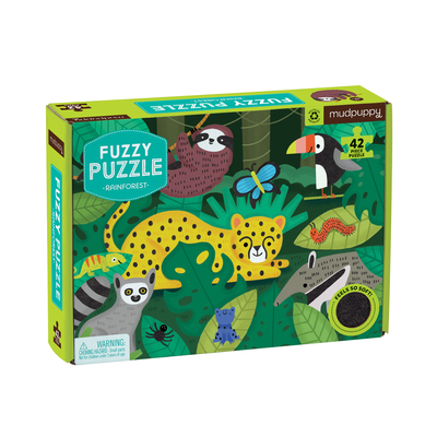 Image for RAINFOREST FUZZY PUZZLE