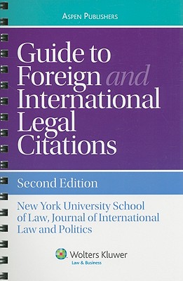 Guide to Foreign and International Legal Citations