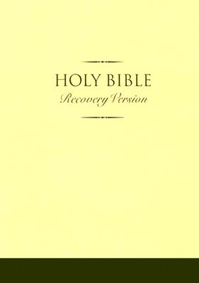 Image for Holy Bible Recovery Version (Text only; Burgundy; Bonded Leather; 6 1/4' x 8 1/4')