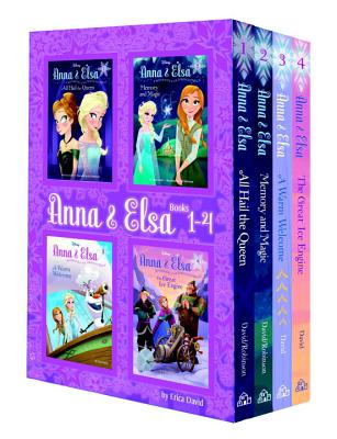 Anna & Elsa: Books 1-4 (Disney Frozen) (A Stepping Stone Book(TM))