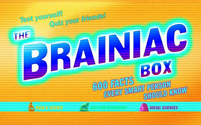 The Brainiac Box: 600 Facts Every Smart Person Should Know (Kaplan Brainiac)