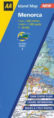 Image for MENORCA (AA ISLAND MAPS) (AA ESSENTIAL GUIDE) FOLDED MAP | JUNE 2003 | ISLAND SERIES 2