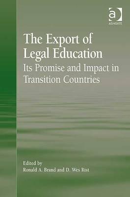 The Export of Legal Education