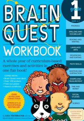 Brain Quest Workbook: 1st Grade [With Stickers]