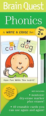 Brain Quest Write & Erase Set: Phonics