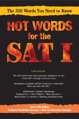 Image for Hot Words for the Sat I