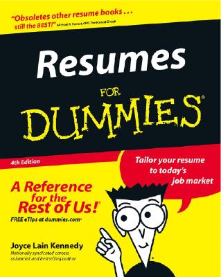 Resumes For Dummies