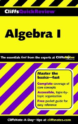 Image for CliffsQuickReview Algebra I (Bk. 1)