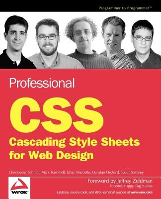 Image for Professional CSS / Cascading Style Sheets for Web Design