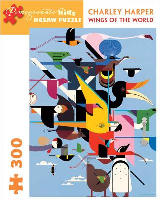 Charley Harper: Wings of the World Jigsaw Puzzle: 300 Piece