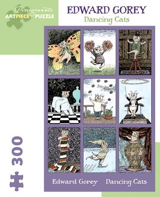 Image for Edward Gorey: Dancing Cats 300-Piece Jigsaw Puzzle