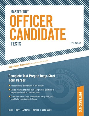 Peterson's Master the Officer Candidate Tests