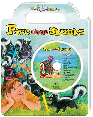 Image for Five Little Skunks Sing a Story Handled Board Book with CD