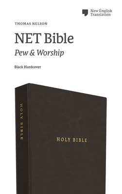 Image for NET Bible, Pew and Worship, Hardcover, Black, Comfort Print: Holy Bible