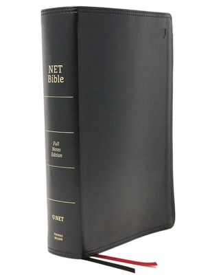 Image for NET Bible, Full-notes Edition, Leathersoft, Black, Thumb Indexed, Comfort Print: Holy Bible