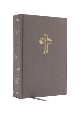 Image for NRSV, Catholic Bible, Journal Edition, Cloth over Board, Gray, Comfort Print: Holy Bible