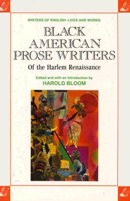 Image for Black American Prose Writers of the Harlem Renaissance (Writers of English)