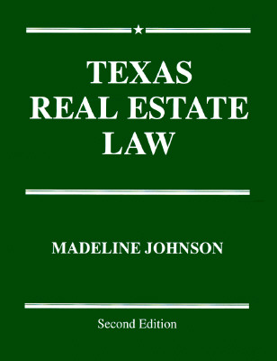 Image for Texas Real Estate Law Texas Real Estate Law