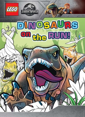 Image for LEGO Jurassic World: Dinosaurs on the Run! (Coloring Book) LEGO Jurassic World: Dinosaurs on the Run! (Coloring Book)