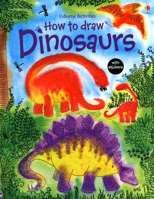 How to Draw Dinosaurs [With Stickers]