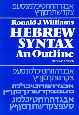 Image for Hebrew Syntax