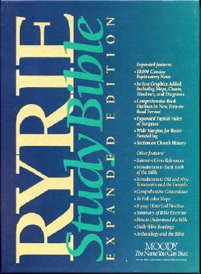 New American Standard Ryrie Study Bible Indexed