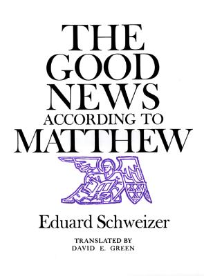 Image for The Good News According to Matthew