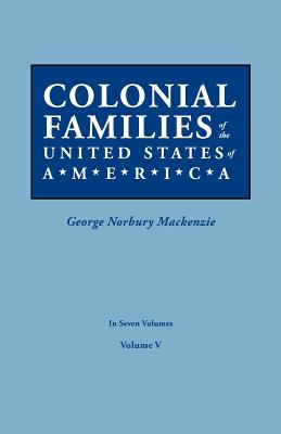 Image for Colonial Families of the United States of America, Volume V
