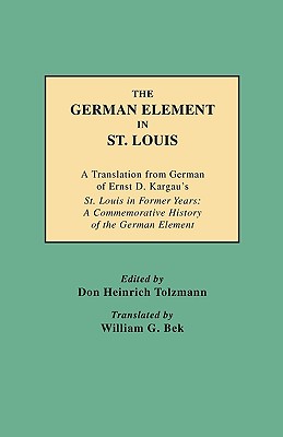 Image for The German Element in St. Louis