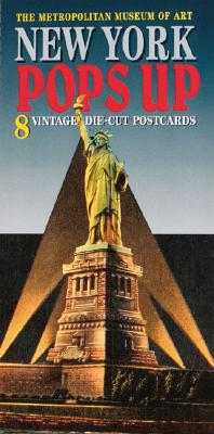 New York Pops Up; 8 Vintage Die-Cut Postcards