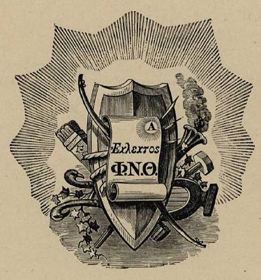 A History of The Eclectic Society of Phi Nu Theta, 18371970