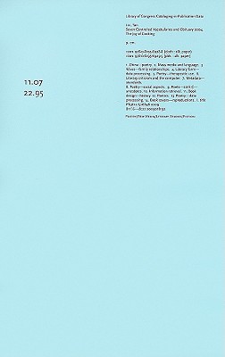Seven Controlled Vocabularies and Obituary 2004. The Joy of Cooking: [AIRPORT NOVEL MUSICAL POEM PAINTING FILM PHOTO HALLUCINATION LANDSCAPE] (Wesleyan Poetry Series)