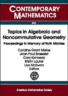 Image for Topics In Algebraic And Noncommutative Geometry Proceedings in Memory of Ruth Michler July 20-22, 2001 Luminy, France Topics In Algebraic And Noncommutative Geometry Proceedings in Memory of Ruth Michler July 20-22, 2001 Luminy, France