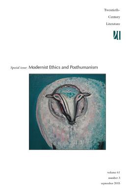 Modernist Ethics and Posthumanism