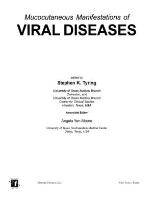 Mucocutaneous Manifestations of Viral Diseases
