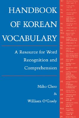 Handbook of Korean Vocabulary Image for Handbook of Korean Vocabulary