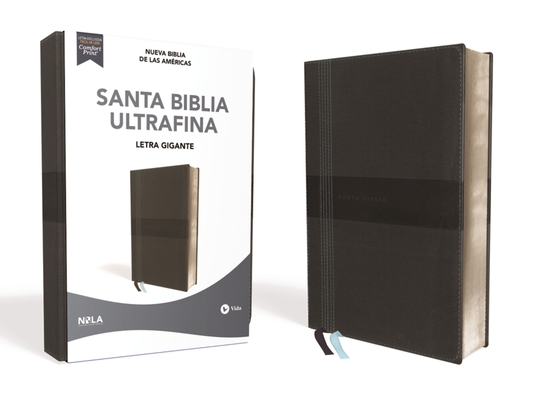 Image for Biblia Ultrafina, NBLA, Letra Gigante, Leathersoft, Negro, Letra Roja / Spanish Ultrathin Holy Bible, NBLA, GP, Leathersoft, Black, Letter Edition (Spanish Edition)